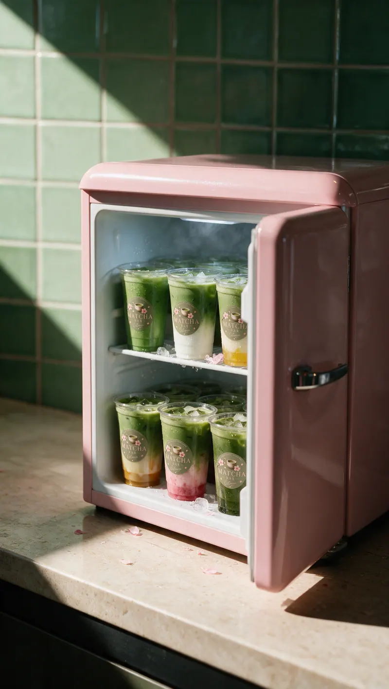 Matcha bar Ostrava: produktový vizuál