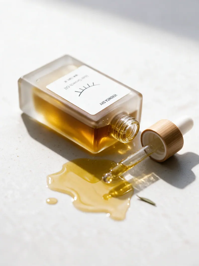 VERONICA SHY, Hair Growth Oil: produktový vizuál